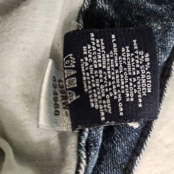 Rocawear jeans paint splatter Y2K, retro. Size 20 #922 - Picture 7 of 7